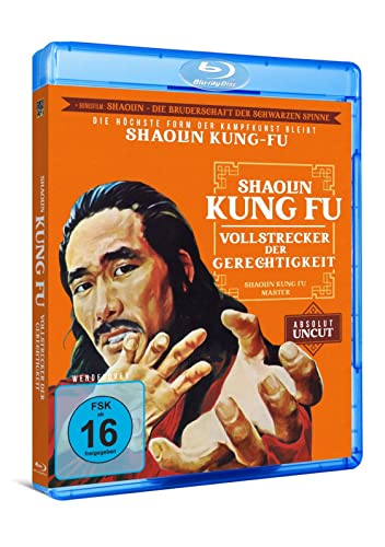 Shaolin Kung Fu - Vollstrecker der Gerechtigkeit (Shaolin Kung Fu Master) Uncut! - Limited Edtion Blu-Ray - Plus Bonusfilm: SHAOLIN – DIE BRUDERSCHAFT DER SCHWARZEN SPINNE von FILM ART
