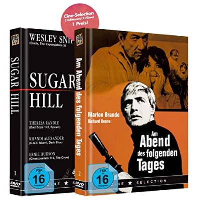 Sugar Hill + Am Abend des folgenden Tages - Limited CINE SELECTION - Mediabook-Bundle - 2 DVD Set - Wesley Snipes und Marlon Brando von FILM ART