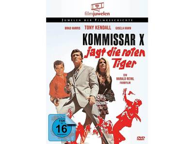 KOMMISSAR X JAGT DIE ROTEN TIGER DVD von FILMJUWELE