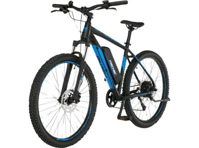 FISCHER MONTIS 2.1 Mountainbike (Laufradgröße: 27,5 Zoll, Herren-Rad, 422 Wh, Schwarz matt/Blau) von FISCHER