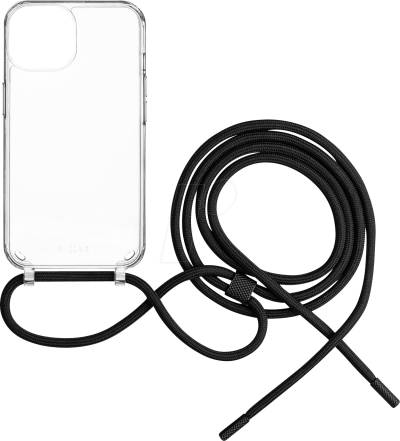 FIXPUN-1201-BK - Schutzhülle, Pure Neck, iPhone 15 Plus, black von FIXED