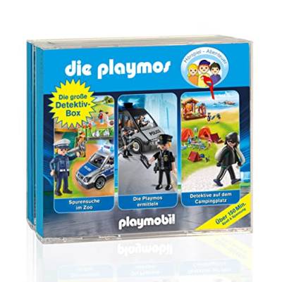 Die Playmos - Die große Detektiv Box (Original Playmobil Hörspiele) von FLORIAN FI