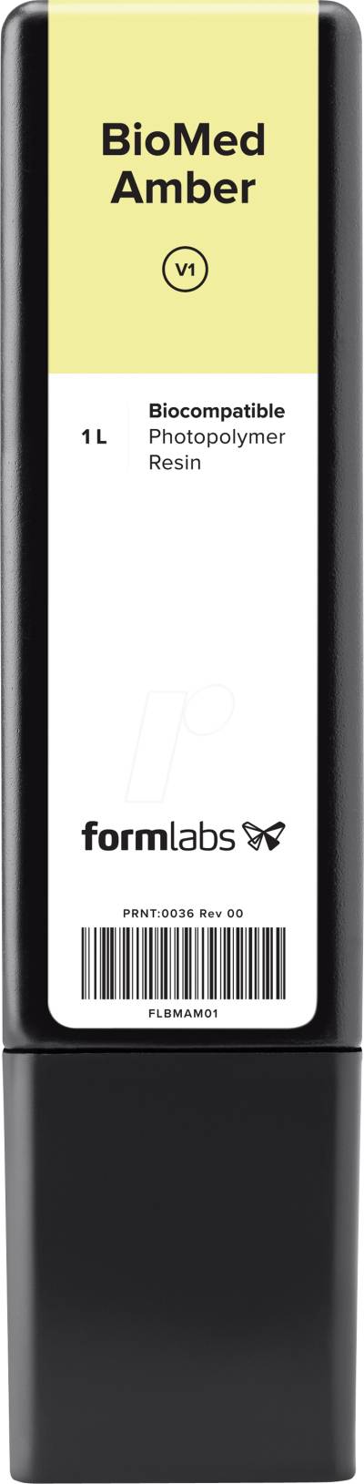 FORM KH BA 1L F2 - 3D Druck, Kunstharz, BioMed Bernstein, 1l, für Form 3/3B von FORMLABS