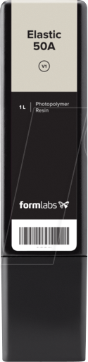 FORM KH EL50A 1L - 3D Druck, Kunstharz, Elastic 50A, 1l, für Form 2/3/3B von FORMLABS