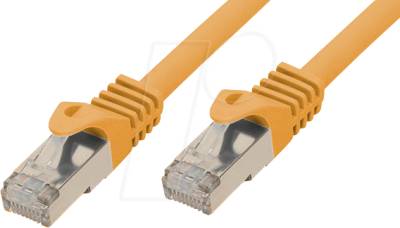 PATCH-C7 25 OR - 25m Patchkabel - Cat.7-Rohkabel, orange von FREI