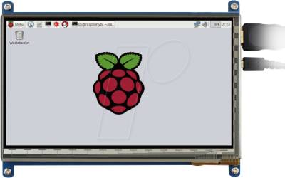 RASP LCD 7 C1024 - Raspberry Pi Shield - Display LCD-Touch, 7'', 1024x600 Pixel von FREI