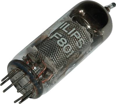 TUBE EAF801 - Elektronenröhre, Mehrfachröhre, Noval, 9-pol, 6,3 V von FREI