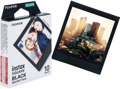 FUJIFILM Instax SQUARE Black Frame WW1 Sofortbildfilm Passend für alle instax Sofortbildkameras und den SHARE SP3 von FUJIFILM