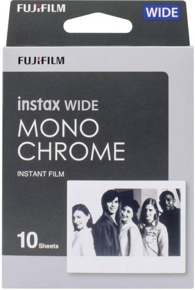 FUJIFILM Sofortbildfilm »Fujifilm Instax WIDE Film monochrome« von FUJIFILM