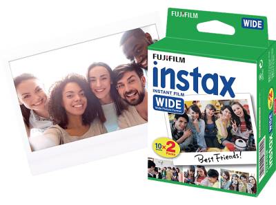 FUJIFILM instax WIDE Film Doppelpack Sofortbildfilm von FUJIFILM