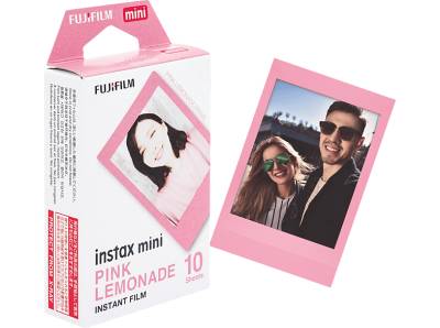 FUJIFILM instax mini Film Pink Lemonade Sofortbildfilm Passend für alle Sofortbildkameras und SHARE SP2 von FUJIFILM