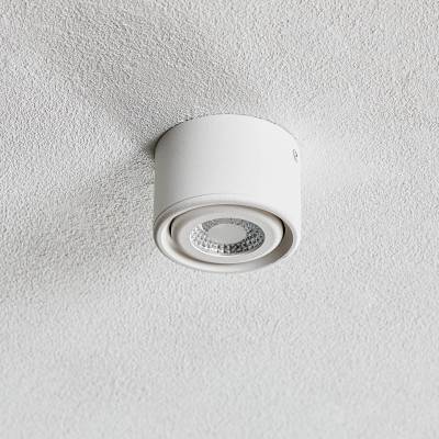LED-Downlight Anzio, schwenkbar, weiß von Fabas Luce