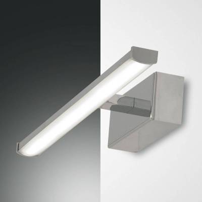 LED-Wandleuchte Nala, chrom, Breite 30 cm von Fabas Luce