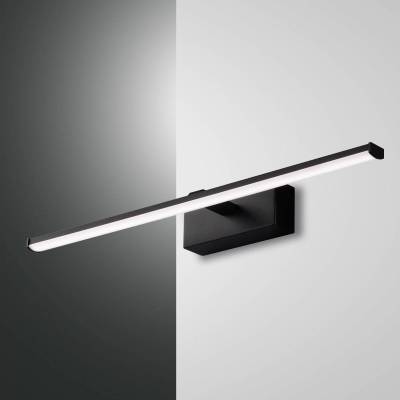 LED-Wandleuchte Nala, schwarz, Breite 50 cm von Fabas Luce