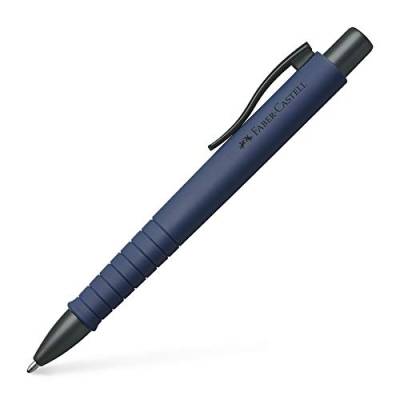Faber-Castell 241189 - Kugelschreiber Poly Ball, urban navy blue, 1 Stück, mit auswechselbarer Mine, dokumentenecht von Faber-Castell