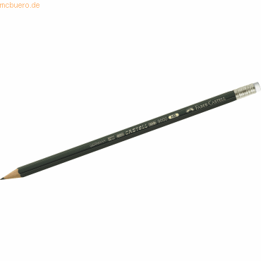 Faber Castell Bleistift 9000 HB mit Radierer von Faber Castell