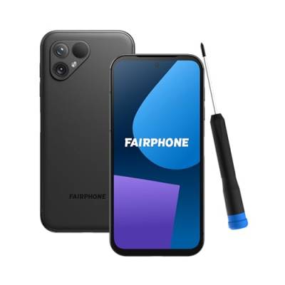 Fairphone 5 5G (8GB, 256GB) Mattes Schwarz von Fairphone