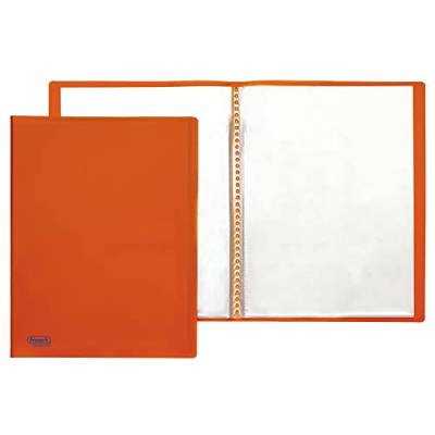 Favorit 100460249 PP Ordner (PP), Orange, 20 Blatt, 220 mm, 300 mm von Favorit