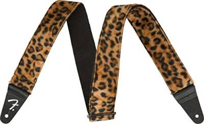 Fender® »WILD ANIMAL PRINT STRAPS - LEOPARD« Gitarrengurt aus Polyester - 5cm Breite - Farbe: Leopard von Fender