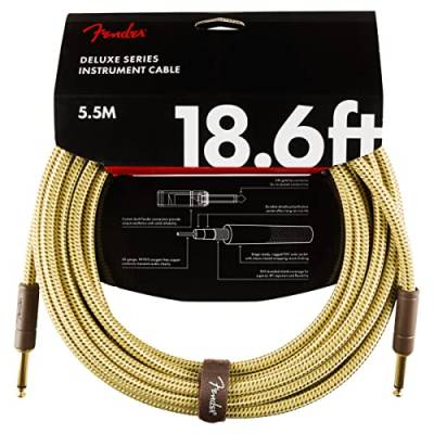 Fender Kabel Deluxe Series, 5,5m tweed von Fender