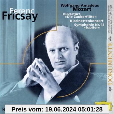 Sinfonie 41/Klarinettenkonzert Kv 622/+ von Ferenc Fricsay