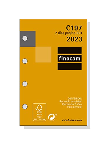Finocam - Jahres-Ersatzteil 2023 Classic 2023 2 Tage Januar 2023 - Dezember 2023 (12 Monate) Spanisch von Finocam