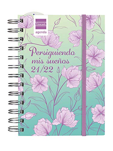 Finocam - Kalender Mini Institut 2021 2022 8. - 120 x 169 1 Tag pro Seite Spanisch von Finocam