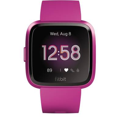 Versa Lite Smartwatch mulberry/mulberry aluminum von Fitbit