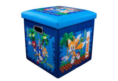 Fizz creations Sonic the Hedgehog 3in1 Sound Box Wireless Lautsprecher (Lautsprecher, Aufbewahrungsbox und Sitzmöglichkeit in einem) von Fizz creations