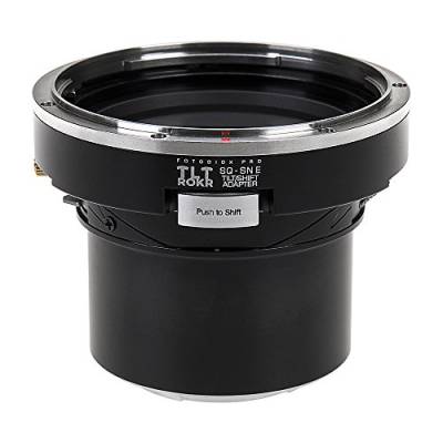 Fotodiox Pro TLT ROKR Tilt/Shift Lens Adapter Compatible with Bronica SQ Lenses on Sony E-Mount Cameras von Fotodiox