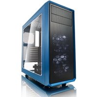 Fractal Design Focus G ATX Gaming Gehäuse mit Seitenfenster, Blau von Fractal