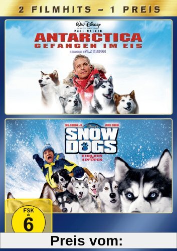 Antarctica - Gefangen im Eis / Snow Dogs - 8 Helden auf 4 Pfoten [2 DVDs] von Frank Marshall