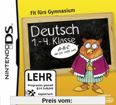 Deutsch 1.-4. Klasse - Fit fürs Gymnasium von Franzis