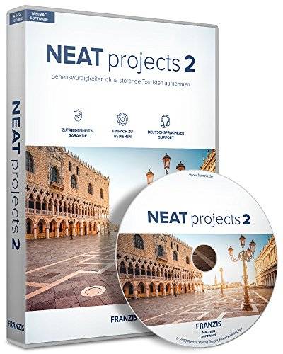 FRANZIS NEAT projects 2 |Fotos ohne störende Personen im Bild | für Windows PC und Mac |CD-ROM von Franzis