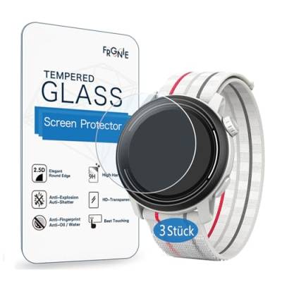 Frgnie DisplaySchutzfolie kompatibel für COROS PACE 3 Smartwatch (3 Stück) 9H HD-Klar APEX 2 Pro Gehärtetes Glas schutzfolie von Frgnie