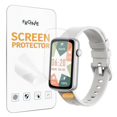 Frgnie Schutzfolie Kompatibel für SHANG WING Smartwatch L2 (6 Stück) HD Flexibel TPU Folie Für Lynn2 Fitnessuhr Displayschutzfolie von Frgnie