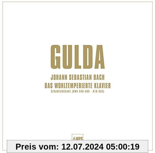Das Wohltemperierte Klavier von Friedrich Gulda