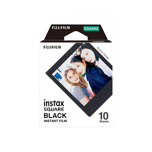 FUJIFILM instax SQUARE Sofortbildkamera-Film schwarz, 10 St. von Fujifilm