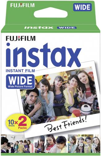 Fujifilm 1x2 Instax Film WIDE Sofortbild-Film von Fujifilm