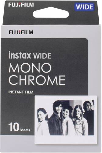 Fujifilm Wide Monochrome Sofortbild-Film Schwarz, Weiß von Fujifilm