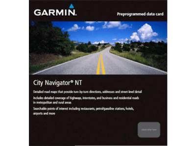 GARMIN City Navigator China NT – English microSD/SD Karte, Kartenmaterial, passend für Navigationsgerät, Schwarz von GARMIN