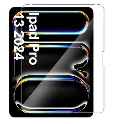 GEEMEE Schutzfolie für iPad Pro 13 Zoll 2024 für Panzerglas, 9H Härte Displayschutz Blasenfrei Folie Ultra Dünn Anti-Scratch Displayschutzfolie Panzerfolie für iPad Pro 13'' von GEEMEE