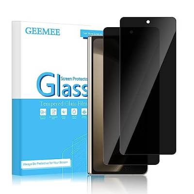 GEEMEE für Samsung Galaxy Z Fold 5 Sichtschutz Schutzfolie für Panzerglas Schutzfolie, 2 Stück Anti-Spähen Blasenfreie Blickschutzfolie Anti-Spy Folie von GEEMEE