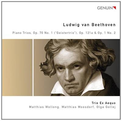 Beethoven: Klaviertrios Op.70 Nr.1 (Geistertrio), Variationen Op.121a & Op.1 Nr.2 von GENUIN