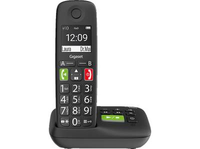 GIGASET Gigaset E290A schnurloses DECT-Telefon mit Anrufbeantworter von GIGASET