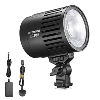 Godox LC30Bi Litemons Flexible Handlampe Tisch-LED-Licht, CRI95 + TLCI96,11 FX-Lichteffekte für Fotografie-Live-Streaming von GODOX