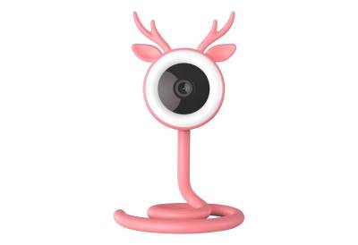 GOOLOO Babyphone Smart WiFi Baby Monitor mit Kamera und Nachtsicht, Temperaturanzeige, Ton & Bewegungsalarm, 2-Way Talk, 1440P, 1-tlg., Kompatibel mit iOS & Android von GOOLOO