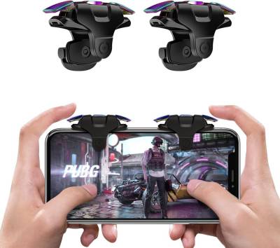 GOOLOO Mobile Game Trigger, Handy Trigger L1R1 Armor Style Controller (Game Trigger Shoot Sensitive Joysticks Aim & Fire Game Phone Button, 1 St., Shooting-Game-Controller für iOS und Android Smart Phone, 1 Paar) von GOOLOO