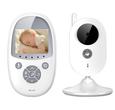 GOOLOO Video-Babyphone Babyphone, Kamera, 2,4 LCD, Nachtsicht, Temperatur, Schlaflieder, VOX, Energiesparender VOX-Modus" von GOOLOO