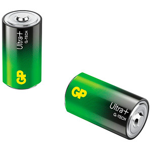2 GP Batterie ULTRA PLUS Mono D 1,5 V von GP